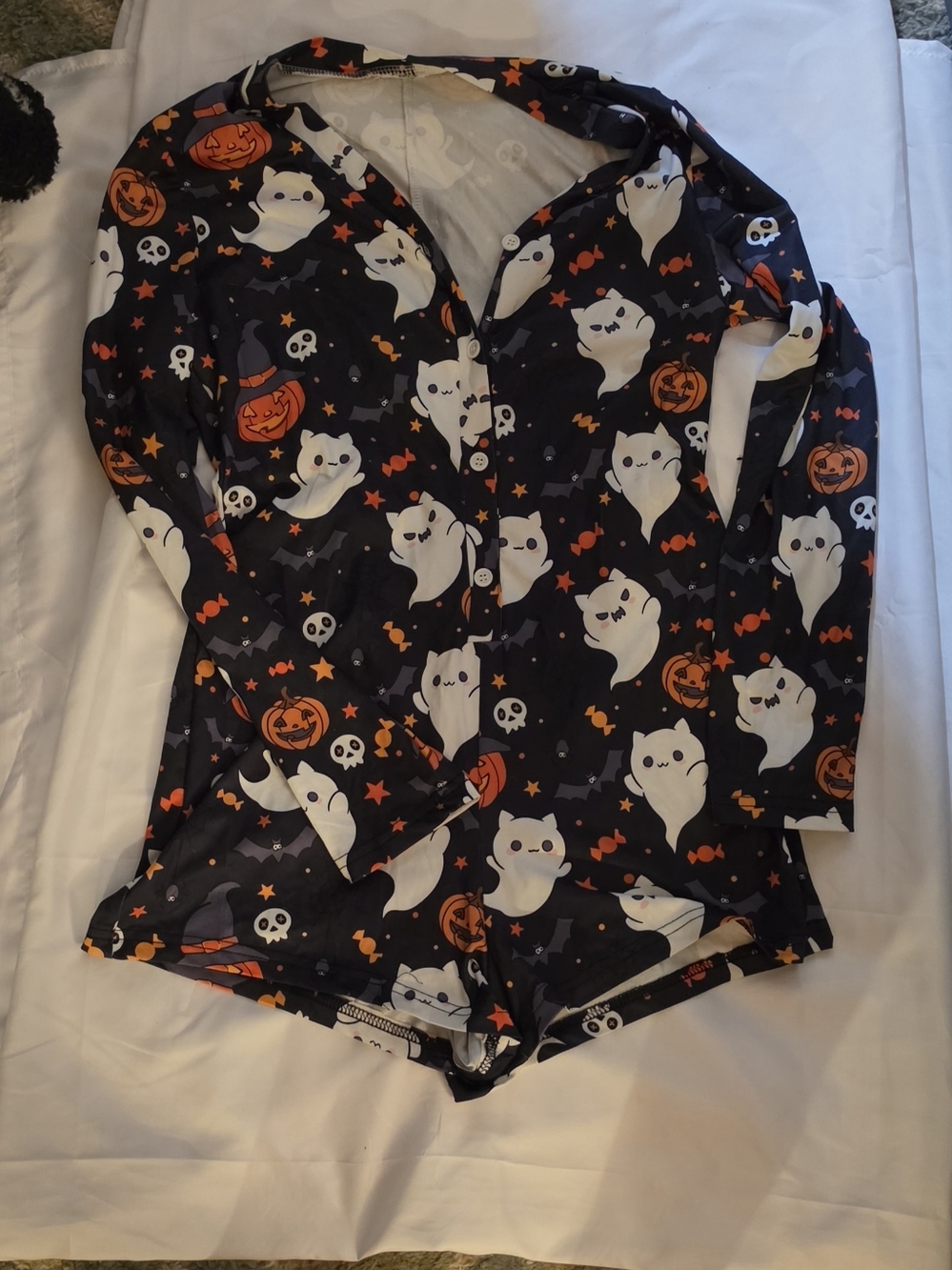 Halloween Short Pajama Jumpsuit